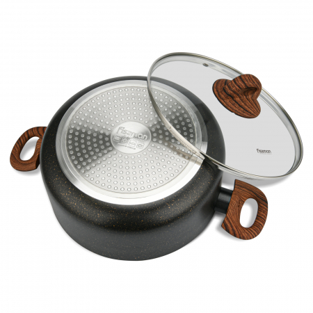 Fissman-Black Cosmic pot set, 6 pieces, aluminum, black [1]