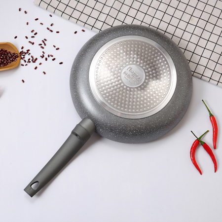 Fissman-Grey Stone frying pan, 28x5cm, aluminum, gray [4]