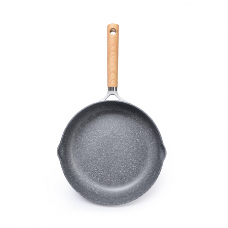Fissman-Shadow Borneo deep frying pan, 24x7.2cm, aluminum, gray [1]