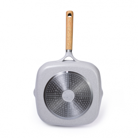 Fissman-Shadow Borneo grill pan, 28x4.5cm, aluminum, gray [2]