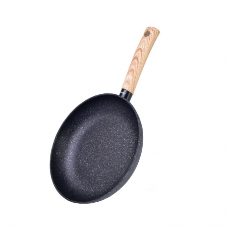 Universala - Tigaie Fissman-Spark Stone, 24x4,5cm, aluminiu, negru