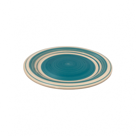 Koopman Excellent Houseware 16-piece dinnerware set-Roma, ceramic, white/blue [2]