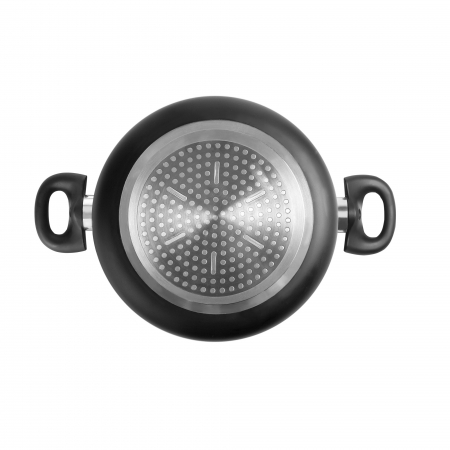 Ibili-Inducta pasta pot, aluminum, 22x15 cm, black [1]