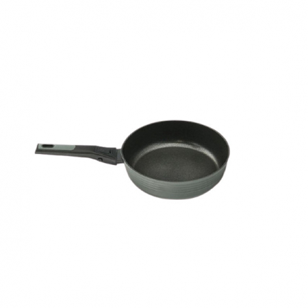 Tigaie adanca cu maner detasabil Fissman-Brilliant, 28x7.5cm, aluminiu, maslin [0]