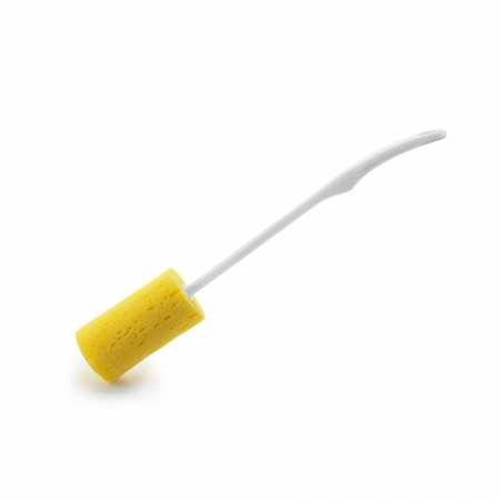 Perii si bureti - Burete pentru sticle Ibili-Accesorios, polipropilena, 39 cm, alb/galben