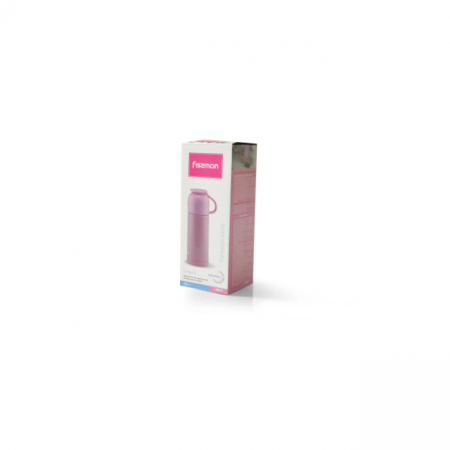 Termos pentru copii Fissman, otel inoxidabil/ABS, 350 ml, roz [4]