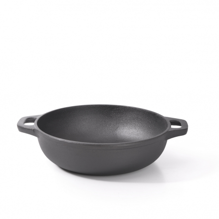 Tigaie adanca Fissman, 27,3x8,8cm, 3,4l, negru, fonta [2]