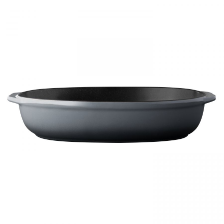 Tavi copt - Vas de copt BergHOFF-Gem Line,41,5x27x8 cm, ceramica ,negru