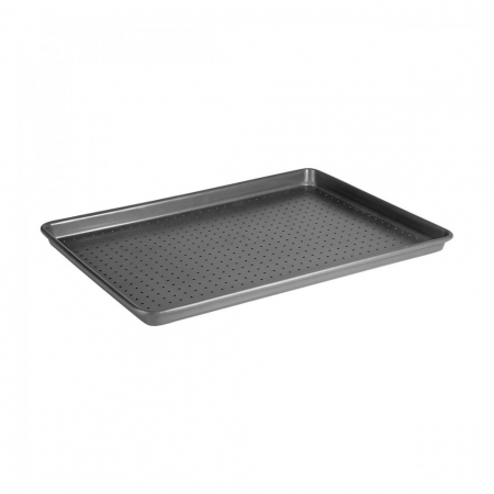 Tavi copt - Tava patiserie Crous Ibili, otel carbon, 39x27x2 cm, gri