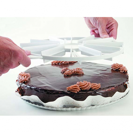 Portionator pentru tort Ibili, plastic , alb [2]