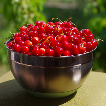Fissman mixing bowl, 18/10 stainless steel, 4500 ml, 24x13.5 cm [3]
