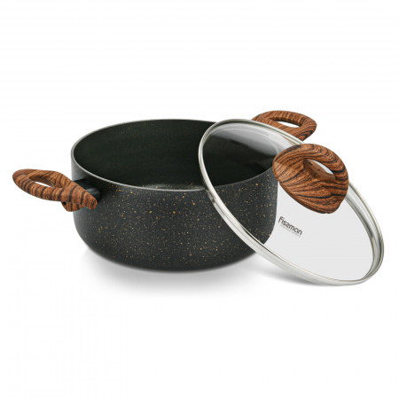 Fissman-Black Cosmic pot set, 6 pieces, aluminum, black [2]