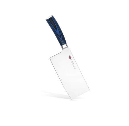 Cutite - Satar Fissman-Kensei Kojiro, otel AUS-8, 18 cm, argintiu/albastru