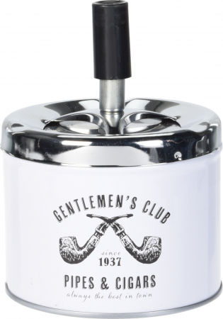 Vesela si tacamuri - Scrumiera Excellent Houseware, metal, 9x12 cm, pipa