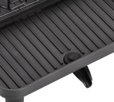 Zeller dish drainer, plastic/metal, 31-52x41x20 cm, black [2]