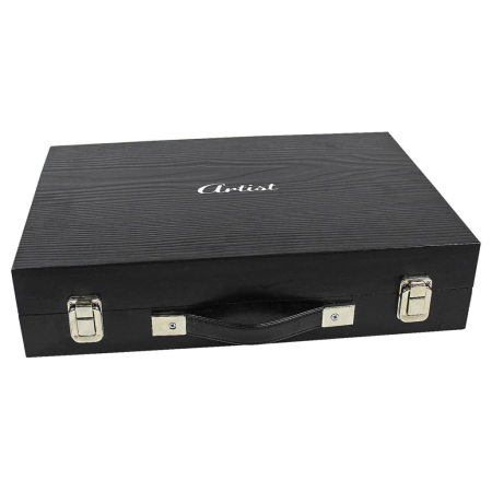 Set 174 piese pictura si desen Excellent Houseware, 44x31x10 cm, negru [5]