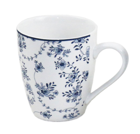 Set of 2 assorted Ibili Armonia mugs, porcelain, 8.8x10.4 cm, 360 ml, blue [1]