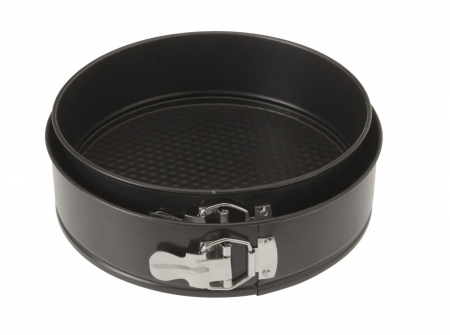 Tavi detasabile - Set 2 forme tort detasabile La Cucina, metal, 24/26x6.5 cm, negru