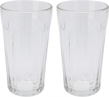 Pahare - Set 2 pahare Excellent Houseware, sticla, 7x13 cm, 350 ml, transparent