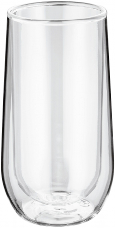 Vesela si tacamuri - Set 2 pahare Judge, sticla borosilicata, 8x8x15 cm, transparent