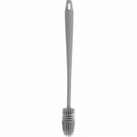 Set of 2 bottle brushes and straws Excellent Houseware, plastic/stainless steel, 34/26 cm, gray/silver [1]