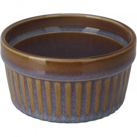 Set 2 ramekini Excellent Houseware, ceramica, 9.5x5 cm, 200 ml, maro [1]
