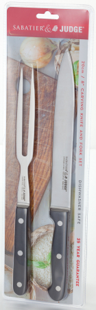 Judge Sabatier IV grill utensil set of 2, stainless steel, 20/18 m, black/silver [2]