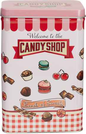 Set 3 cutii alimente Excellent Houseware, metal, multicolor [5]