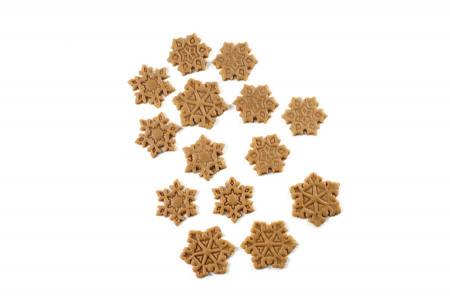 Set 3 forma fursecuri fulgi de nea Ibili, plastic, 5.5-7 cm, alb [2]