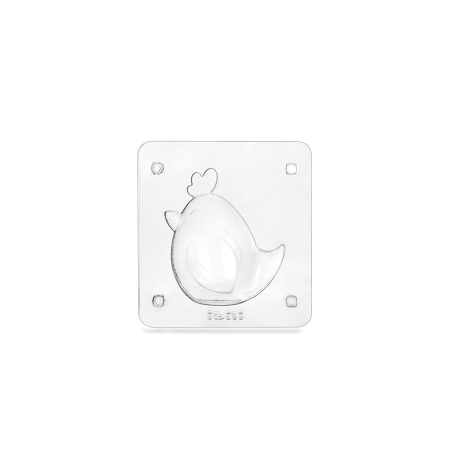 Set 3 forme ciocolata pentru pui Ibili, PET, 15x7x11 cm, transparent [4]