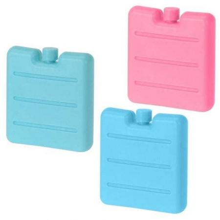 Activitati in aer liber - Set 3 pastile racire Excellent Houseware, plastic, 8x7.5x1 cm, multicolor