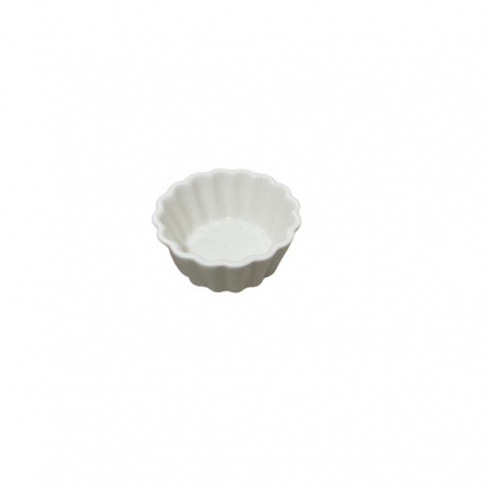 Set 3 platouri servire Excellent Houseware, ceramica, 8.5x4 cm, alb [1]