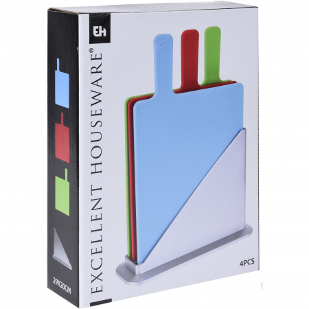 Set tocatoare cu suport Excellent Houseware, plastic, 29x20 cm, multicolor [1]