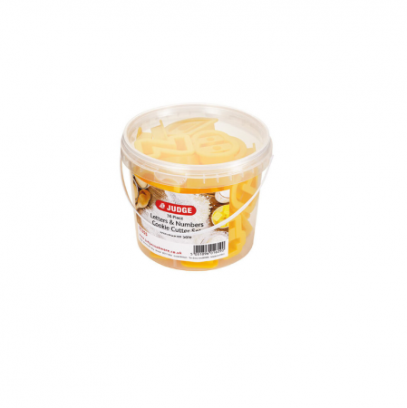 Tavi si forme fursecuri - Set 36 forme fursecuri Judge Kitchen, plastic/polipropilena, 13.2x11 cm, galben