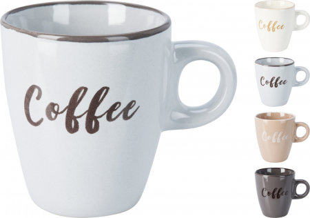 Set 4 cani Excellent Houseware, ceramica, 220 ml, multicolor [1]