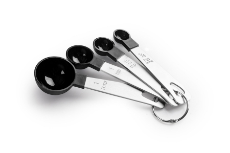 Set of 4 Ibili pastry measures, stainless steel/nylon, purple [1]