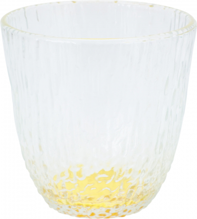 Set 4 pahare Excellent Houseware, sticla, 8.5x9 cm, 300 ml, transparent/multicolor [1]