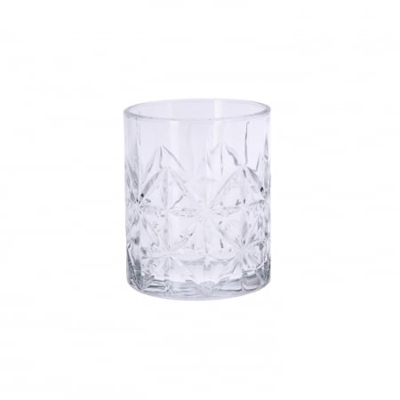 Set 4 pahare servire whisky Koopman-Atmosfera, sticla, 8.3x9.3 cm, transparent [0]