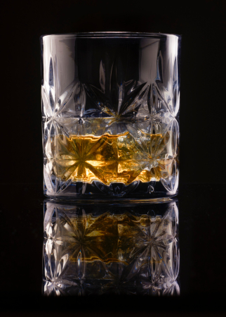 Set 4 pahare whiskey Excellent Houseware, sticla, 8.2x9.2 cm, 310 ml, transparent [5]