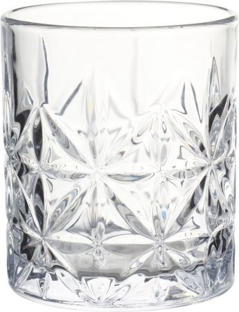 Set 4 pahare whiskey Excellent Houseware, sticla, 8.2x9.2 cm, 310 ml, transparent [4]