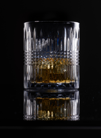 Set 4 pahare whiskey Excellent Houseware, sticla, 8.2x9.2 cm, 310 ml, transparent [6]