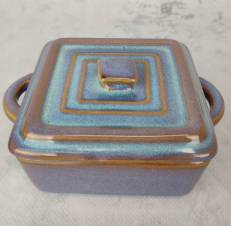 Set 4 ramekini cu capac Koopman, ceramica, 14x10.5x6.5 cm, 240 ml, patrat [3]