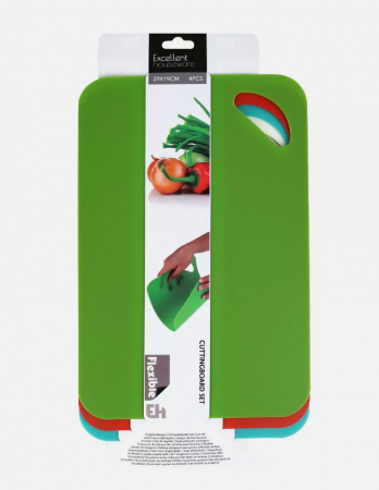 Set of 4 Excellent Houseware choppers, polypropylene, 29x19 cm, multicolored [2]