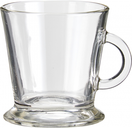 Set 6 cesti Excellent Houseware, sticla, 9x7 cm, 170 ml, transparent [1]