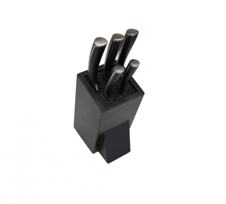 Set 6 cutite Carl Schmidt Sohn, otel inoxidabil, argintiu/negru [1]