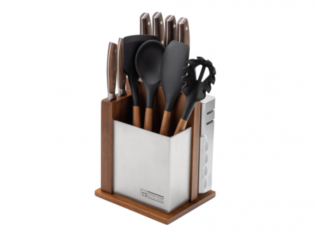 Seturi cutite - Set 6 cutite Carl Schmidt Sohn-Soltau, otel inoxidabil, argintiu/maro