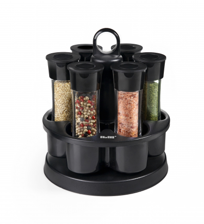 Set 6 recipiente depozitare condimente Ibili-Salades, plastic, 18x21.5 cm, transparent [1]