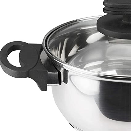 Set oale Magefesa-Style, otel inoxidabil/bachelita, 24x14 cm, argintiu/negru [1]