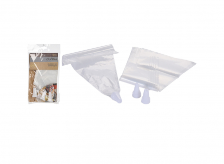 Set pos cu duiuri Excellent Housware, plastic, 13 piese, alb [1]