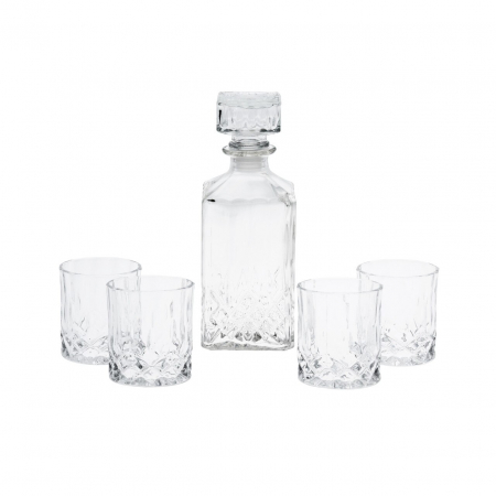 Set servire whiskey Koopman-Atmosfera, sticla, transparent [0]